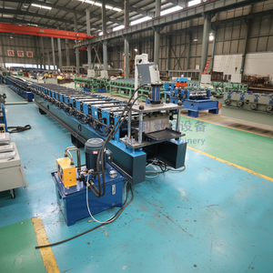 Machine de coffrage de toiture Fabrication OEM à faible coût d'exploitation Tuiles de sertissage de supports Machines de formage de rouleaux de murs de toits en métal léger - Product Image 1