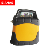 Niveau laser rotatif SIAMAS 500m avec affichage numérique LCD laser rotatif rouge à 360 degrés avec double pente