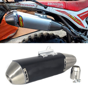Silencieux d'échappement FMF Slip-On universel pour Moto, 51mm, pour KTM <span class=keywords><strong>450</strong></span> 690 <span class=keywords><strong>EXC</strong></span> WR450 LD450 CRF150F CRF250F, ETC. - Product Image 1