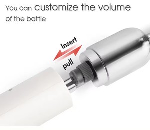 Trắng Dễ Dàng Làm Sạch 3 Phần Thép Không Gỉ Xử Lý Sợi Nhỏ Ma Thuật Phun Nước Phẳng Lau - Product Image 3