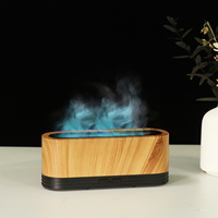 Humidificateur à effet de flamme 3D, diffuseur d'arômes, machine d'aromathérapie à ultrasons, huile essentielle, USB, décoration d'intérieur, humidificateur d'air