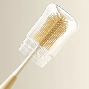 Bachoo 4-en-1 Kit de brosse à bouteille en silicone nettoyeur de mamelon et de paille Logo personnalisable nettoyeur de bouteille d'eau multi-usage - Product Image 4