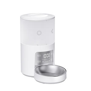 Alimentador automático para <span class=keywords><strong>perros</strong></span>, dispensador de comida para gatos con temporizador y cuencos dobles, dispositivo inteligente de alimentación para mascotas - Product Image 5
