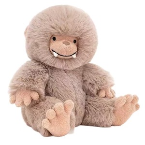 Peluche a forma di <span class=keywords><strong>lupo</strong></span> Apo Bigfoot, pupazzo morbido Wilf il <span class=keywords><strong>lupo</strong></span>, orsetto di peluche, regalo di San Valentino, imbottitura in cotone PP - Product Image 1