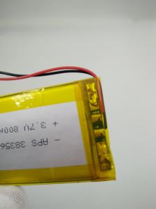 Batería de Iones de Litio Polímero <span class=keywords><strong>lg</strong></span> Cell 383562 3.7V 800mA Recargable para Sistemas Solares y Equipos Electrónicos - Product Image 4