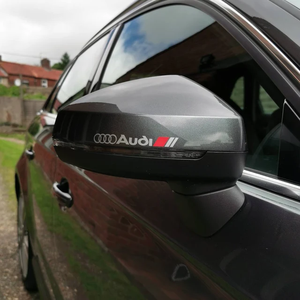 Autocollant de rétroviseur de <span class=keywords><strong>voiture</strong></span>, autocollant en vinyle imperméable, bande de <span class=keywords><strong>Sport</strong></span> de course, adhésif - Product Image 1