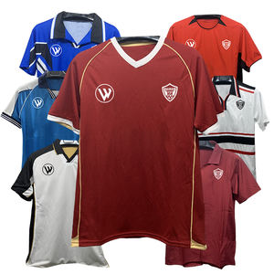 ملابس كرة قدم كلاسيكية لكرة القدم جيرسي كلاسيكي كلاسيكي Camisas De Futebol ملابس كرة قدم تايلاندية عالية الجودة - Product Image 1