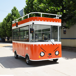 Kiosco de cocina de comida rápida para caravana retro personalizado para catering al aire libre, concesión de coche, camión de comida, remolque, helado, panadería - Product Image 2