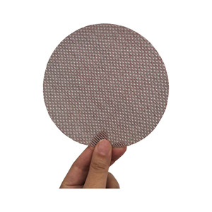 Para <span class=keywords><strong>MIRKA</strong></span> calidad 5 pulgadas óxido de aluminio libre de polvo antibloqueo disco de malla de lijado 1mm de espesor dureza media OEM personalizable - Product Image 6