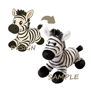 Produksi Mainan Boneka <span class=keywords><strong>Plush</strong></span> Kustom Profesional Untuk Mainan Boneka Hewan Besar Pesanan Volume Kustom - Product Image 1