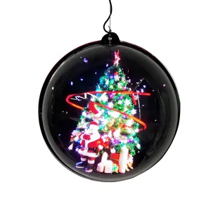 High Quality 3D Hologram Display Fan Christmas ball Projection Christmas ball In Air