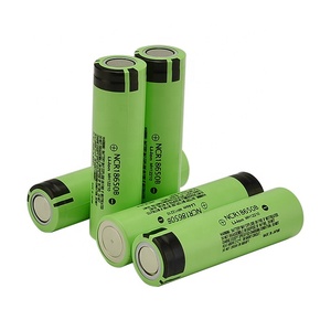 بطاريات قابلة للشحن NCR18650B 3.7V 3400mah Lithion أيون 18650 بطارية NCR18650