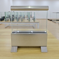Balustrade durcie par balustrade en verre feuilleté Frameless externe de style avec la balustrade en verre avec la balustrade