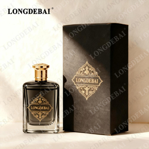 Custom logo Flat Square <b>Perfume</b> <b>Bottle</b> Empty clear 30ml 50ml 100Ml Crimp <b>Perfume</b> <b>Bottle</b> Glass <b>Perfume</b> <b>Bottle</b> With Hard Box - Product Image 3