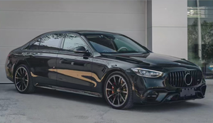 Alta qualità materiale carbonio secco classe <span class=keywords><strong>S</strong></span> W223 minigonne laterali per <span class=keywords><strong>Mercedes</strong></span> Benz classe <span class=keywords><strong>S</strong></span> W223 2021 + paraurti auto - Product Image 3