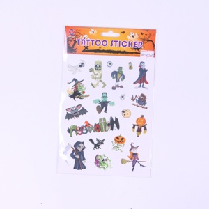 Halloween Day Costumes Add <strong>Spooky</strong> Fun with Cartoon Halloween Tattoos - Product Image 6