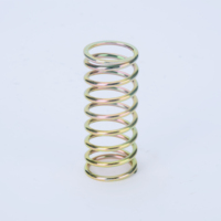 Ressort de compression à bouton miniature en fil d'acier au carbone, robuste, extérieur 80 mm, pour voiture jouet, 1 mm, du fabricant Heli Spring