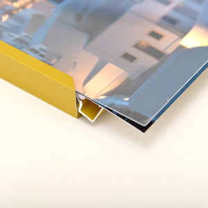 POP hiện đại Thiết kế dễ dàng để thay đổi hình ảnh nhôm hẹp cạnh <span class=keywords><strong>Poster</strong></span> khung A4 khung hình màu đen - Product Image 2