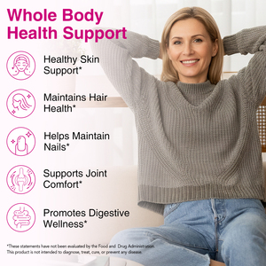 แคปซูลคอลลาเจนเปปไทด์เสริมอาหาร สารต้านอนุมูลอิสระ สำหรับผิว ผม เล็บที่แข็งแรง - Product Image 4