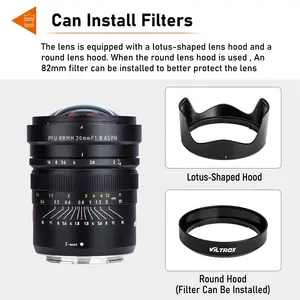 Viltrox 20mm F1.8 ASPH obiettivo per fotocamera Ultra grandangolare messa a fuoco manuale Full Frame obiettivo a grande apertura per Nikon Z Mount Camera Z6 Z7