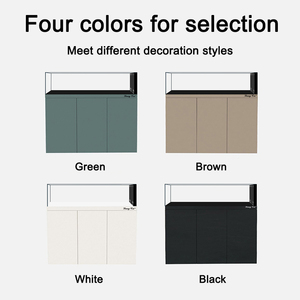 302L Ultra Quiet 12mm Thick Glass Rimless Aluminum Alloy <strong>Stand</strong> Goldfish Freshwater Aquarium <strong>Fish</strong> <strong>Tank</strong> 1 Year Warranty <strong>for</strong> Living - Product Image 5