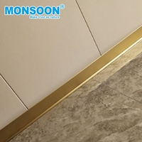 Panneau de jupe personnalisé en aluminium, brosse étanche, pour armoire de cuisine en Pvc