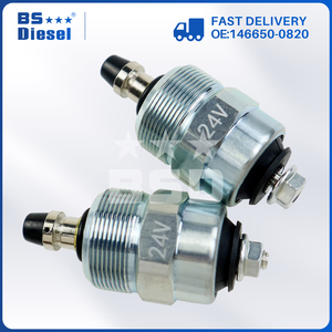 Piezas de Motor Diésel, Nueva Válvula Solenoide de Corte de Combustible de 24V 146650-0820 para Bomba de Inyección EPVE VE - Product Image 5