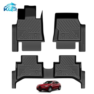 แผ่นรองพื้นรถยนต์ TPE 3 มิติ 5 มิติ กันน้ำ สำหรับ Alphard STELVIO 2022 พวงมาลัยซ้าย ป้องกันฝุ่นและไม่มีกลิ่น รุ่นขายดี - Product Image 1