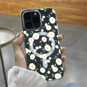 เคสโทรศัพท์มือถือลายดอกเบญจมาศป้องกันการตกสำหรับ16 17 Air 15 14 13 12 11 Pro 16E โรงงาน - Product Image 2