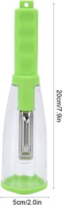 Creative Kitchen Accessories Plastic Stainless Steel Multi-functional Household Storage Fruit <b>Vegetable</b> Peeler for Household - Product Image 3