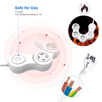 3/4/5/6 prises, Ports de charge 2usb/4usb, Protection contre les courts-circuits, Protection contre les surtensions, Extension de prise, multiprise universelle