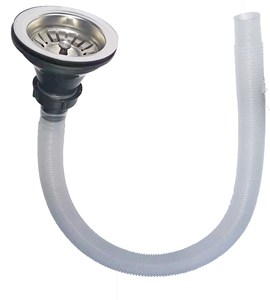 Évier de cuisine en acier inoxydable anti-corrosion, écologique, facile à installer, avec assemblage de <span class=keywords><strong>vidange</strong></span> et tuyau flexible simple, à prix abordable - Product Image 1