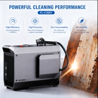 FL-C300Y 300W Machine de nettoyage laser à fibre pulsée portable, nettoyeur laser manuel pour l'élimination de la rouille, de la peinture et de l'huile sur le métal