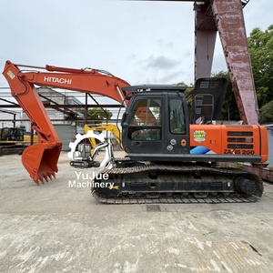 Usado Escavadeira De Esteiras <span class=keywords><strong>Hitachi</strong></span> ZX200 Venda quente em estoque <span class=keywords><strong>Hitachi</strong></span> ZX200-<span class=keywords><strong>3</strong></span> ZX200-6 ZX210 <span class=keywords><strong>ZX240</strong></span> Escavadeiras Preço Baixo - Product Image 1