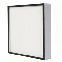 Filtre à panneaux HEPA à plis miniatures personnalisé par le fabricant, filtre de purification d'air haute efficacité pour système de ventilation industrielle