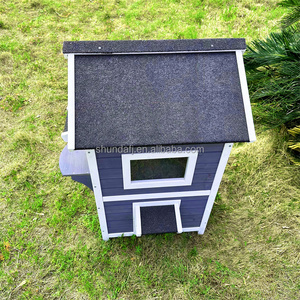 SDCH015 <strong>Cat</strong> <strong>House</strong> for <strong>Outside</strong> Wooden Large Cheap Animal Hot Sale Outdoor Solid Wooden Pet <strong>Houses</strong> - Product Image 3