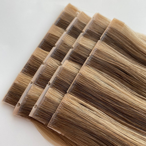 Nouveauté 2025, double trame, peut être coupée, trame Genius Butterfly, trame Genius Hair, extensions <span class=keywords><strong>de</strong></span> <span class=keywords><strong>cheveux</strong></span> humains européens, trame Butterfly - Product Image 6