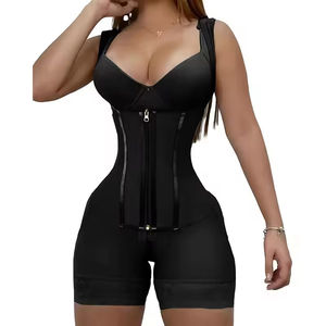 Womens Firm Compression Bodysuit Full Body Shaper <b>Hip</b> Butt Lifting Shapewear Fajas Colombianas - Product Image 1