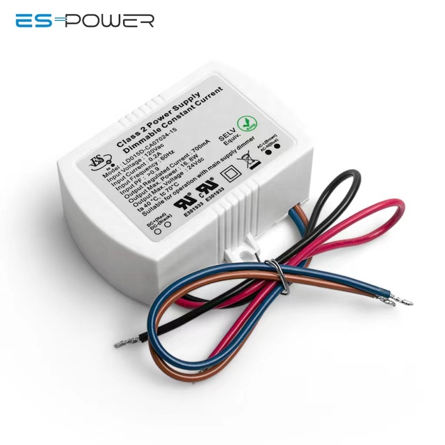 24-36VDC 470mA 16.8W 82% High Efficiency Single Output Constant Current Switching Waterproof IP65 LED Lighting Driver for CUL