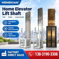Plateforme élévatrice hydraulique de 3 à 8 m, petit ascenseur simple pour grenier domestique, machine de levage à deux étages pour intérieur et extérieur