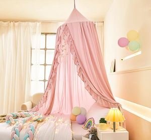Baldachin rose en toile de coton polyester de qualité supérieure pour coin lecture et décoration de salle de jeux pour enfants - Product Image 3