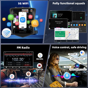 راديو سيارة 8 Core 4G andid 14 متعدد الوسائط لشيفروليه كروز-play لسيارة تسلا 2 Din Stereo GPS - Product Image 5
