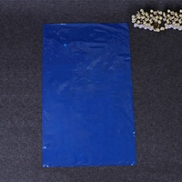 Impression du sac d'alimentation en nylon à haute barrière co-extrudé échantillon gratuit sac d'alimentation fermenté de couleur bleue