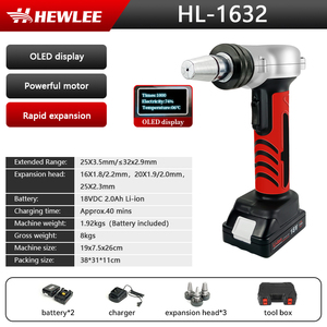 HL-1632 có thể sạc lại 18V 2.0Ah pin lithium nhanh chóng kết nối Ống mở rộng Công cụ nước Hose cắm <span class=keywords><strong>pe</strong></span>-xa <span class=keywords><strong>Expander</strong></span> - Product Image 6