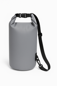 Sacca Impermeabile 20L in PVC 500D IPX6/7 Grigia per Kayak, Campeggio, Nautica, Nuoto con Chiusura Arrotolabile Personalizzabile - Product Image 3