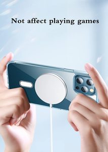 Hàng Mới Về Ốp Lưng Điện Thoại Bảo Vệ Không Dây Hỗ Trợ <span class=keywords><strong>iPhone</strong></span> 14 Nam Châm Trong Suốt Pha Lê Cho <span class=keywords><strong>iPhone</strong></span> 12 13 Pro Max - Product Image 5
