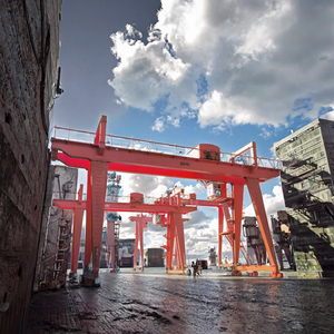 Cần cẩu xe đẩy điện đôi mới để sử dụng ngoài trời 10 tấn Tải trọng tối đa 10m - Product Image 4