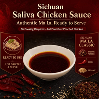 Sauce au poulet irrésistible |   BAIWEIDIN Sauce Huile de Piment du Sichuan pour Poulet Froid & Salade Durée de Conservation 12 Mois 1kg Vente en Gros OEM