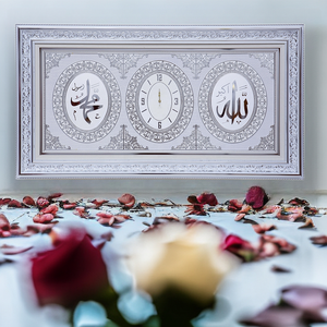 Super Top Luxury Design <strong>Islamic</strong> Calligraphy Large Size Wall Clock Arts Muslim Home Decoration Arabic <strong>Islamic</strong> Diamond Wall <strong>Frame</strong> - Product Image 6