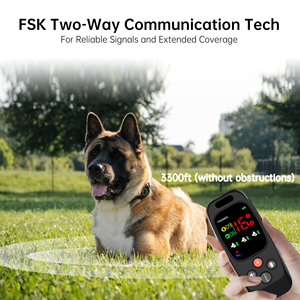 Innovador impermeable recargable <span class=keywords><strong>Dog</strong></span> <span class=keywords><strong>Shock</strong></span> E-<span class=keywords><strong>Collar</strong></span> 3280FT <span class=keywords><strong>Collar</strong></span> de entrenamiento remoto para perros con 3 modos de entrenamiento - Product Image 2